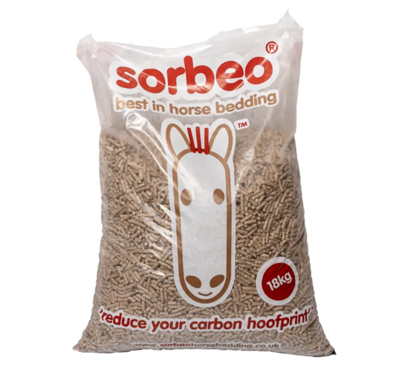Sorbeo Premium Wood Pellets 18kg Horse Bedding