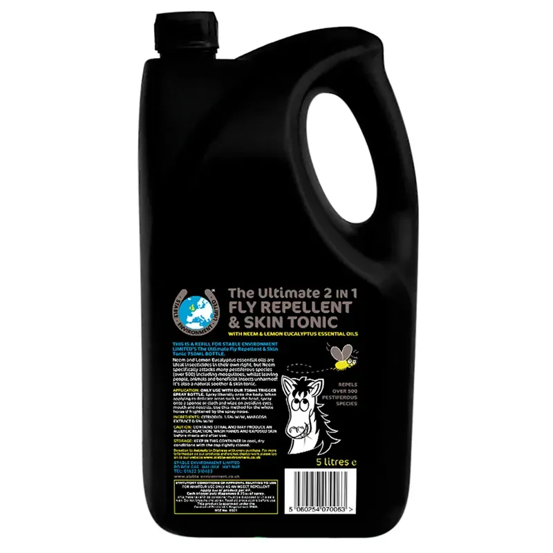Stable Environment 5 lt The Ultimate 2 In 1 Fly Repellent and Skin Tonic