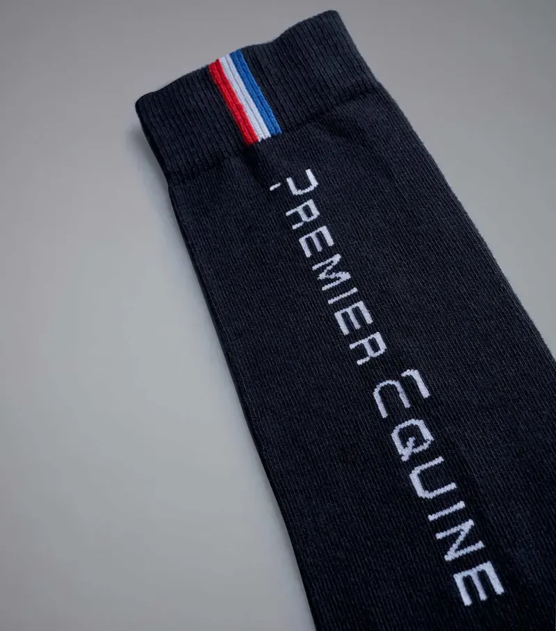 PE Sports Series Riding Socks (1 Pair) / Black-4