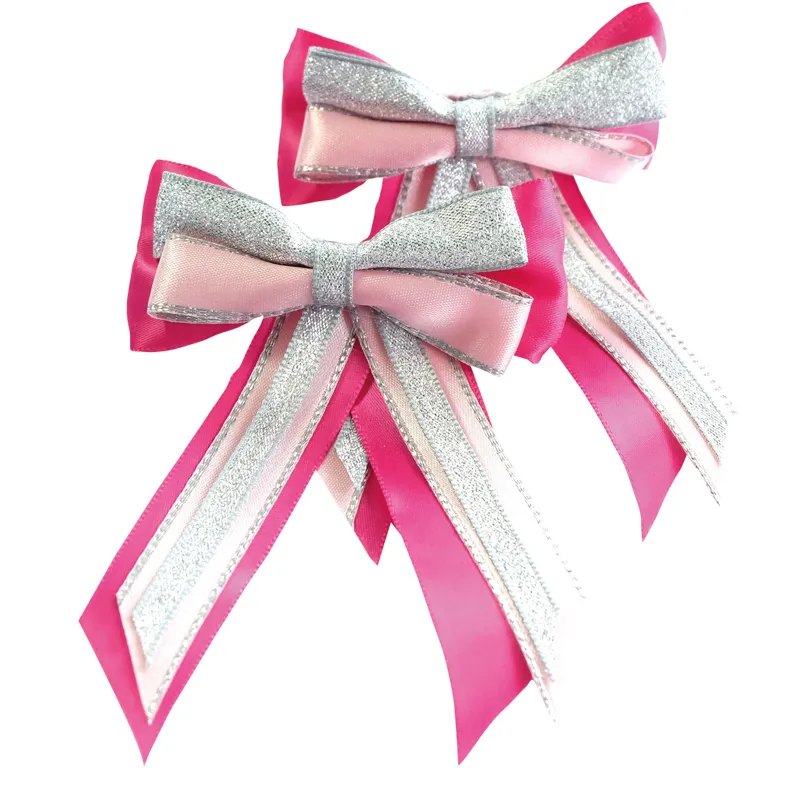 ShowQuest Pair Piggy Bow and Tails in Pink