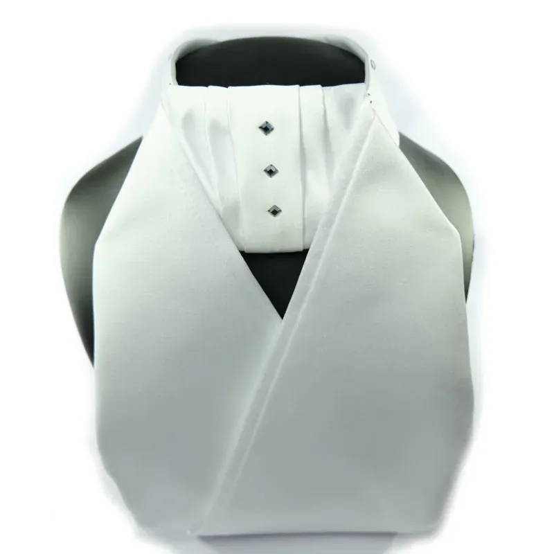 ShowQuest Chique Ready Tied Stock in White