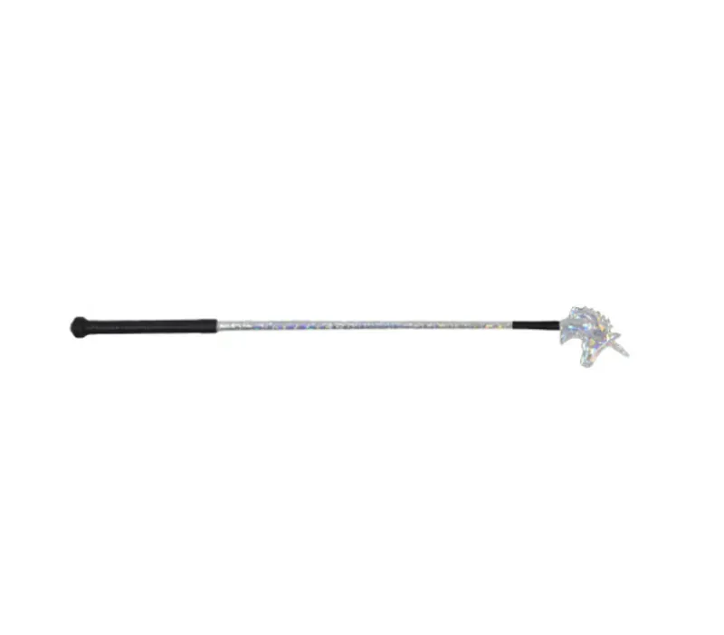 Little Rider Unicorn Shimmer Riding Whip in Silver