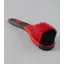 Premier Equine Soft-Touch Bucket Brush in Black Red