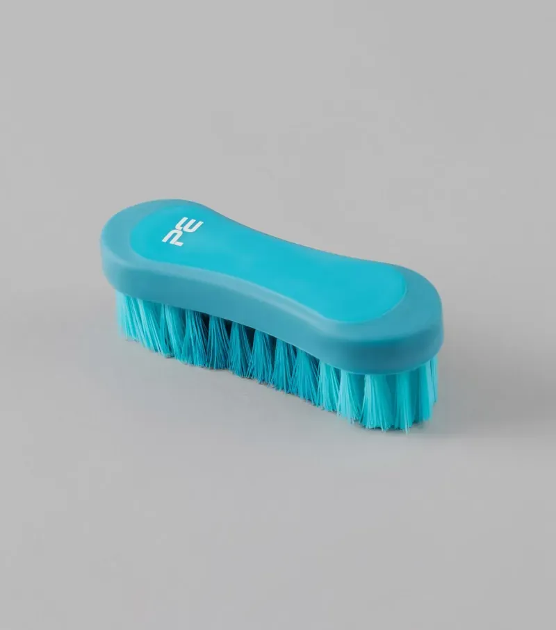 Premier Equine Soft-Touch Face Brush in Med Blue Peacock