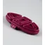 Premier Equine Soft-Touch Flexi Curry Comb in Wine Fuchsia