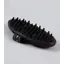 Premier Equine Soft-Touch Flexi Massage Brush in Black/Red