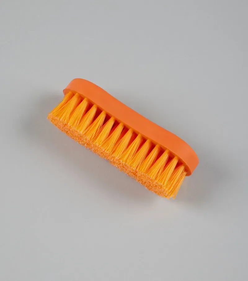 Premier Equine Soft-Touch Hoof Brush in Orange Amber