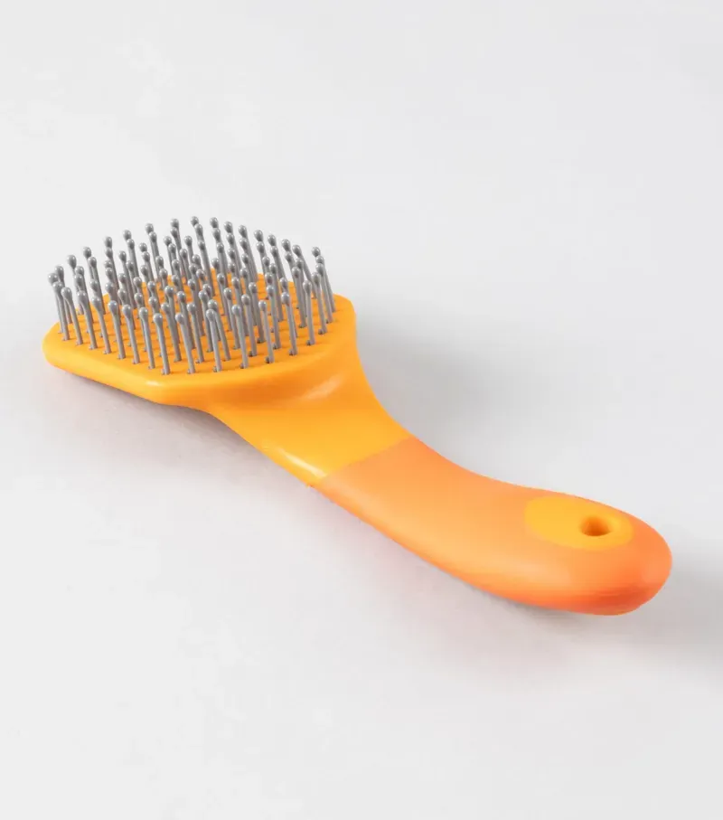 Premier Equine Soft-Touch Mane and Tail Brush in Orange Amber-1