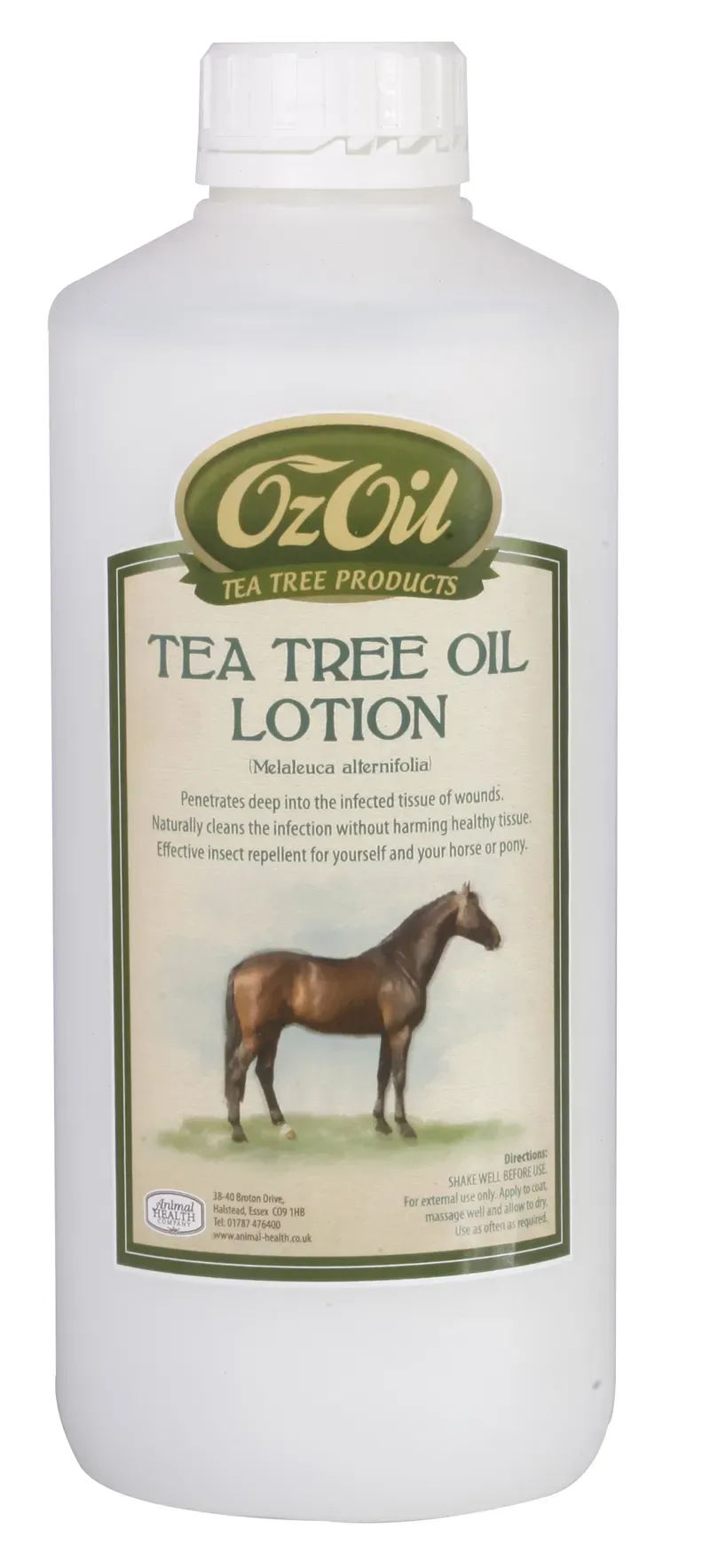 Animal Health Company 1lt OzOil Tea Tree Oil Lotion