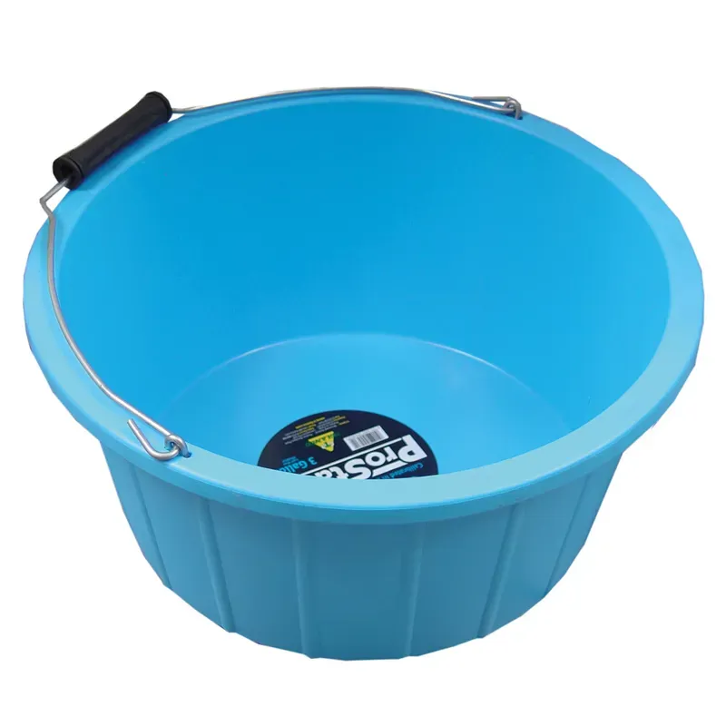 ProStable 3 Gallon Feed Bucket in Blue