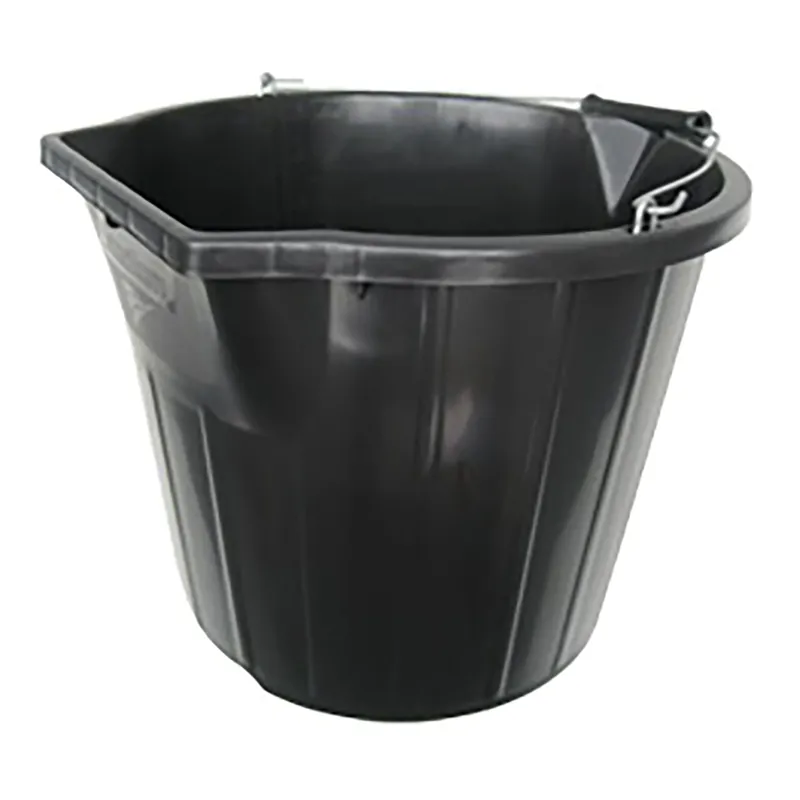 Trilanco 3 Gallon Pour And Scoop Bucket In Black