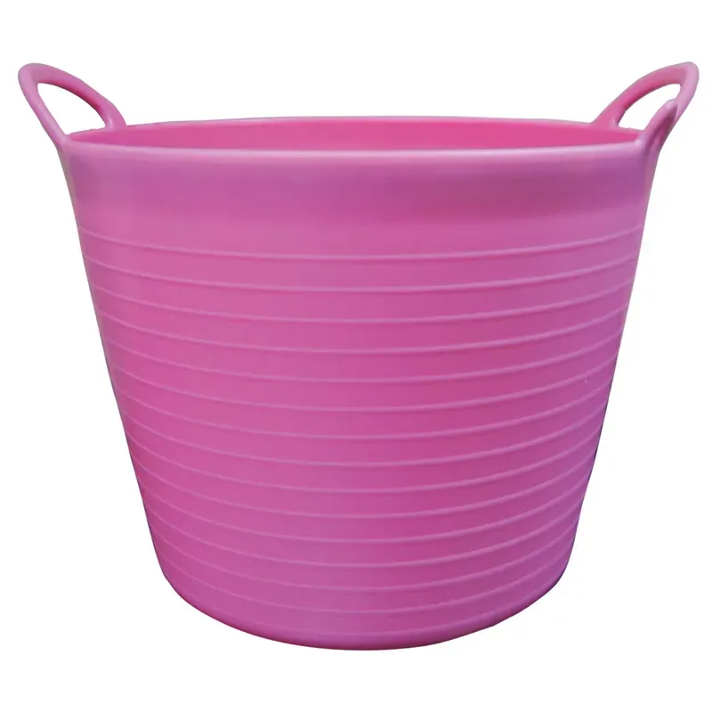 ProStable 40l Flexi Feed Tub in Pink