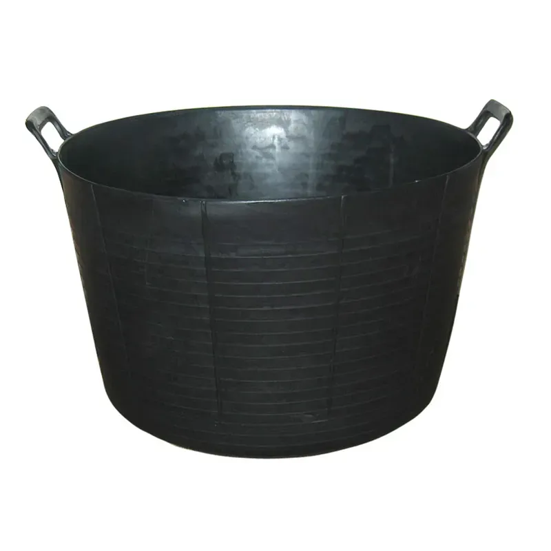 ProStable 75l Flexi Feed Tub in Black