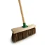 Bentley Brushes Unvarnished PVC Broom in Brown