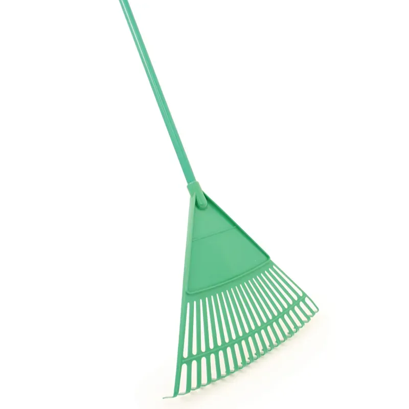 Bentley Brushes Large Plastic Stable Rake in Green