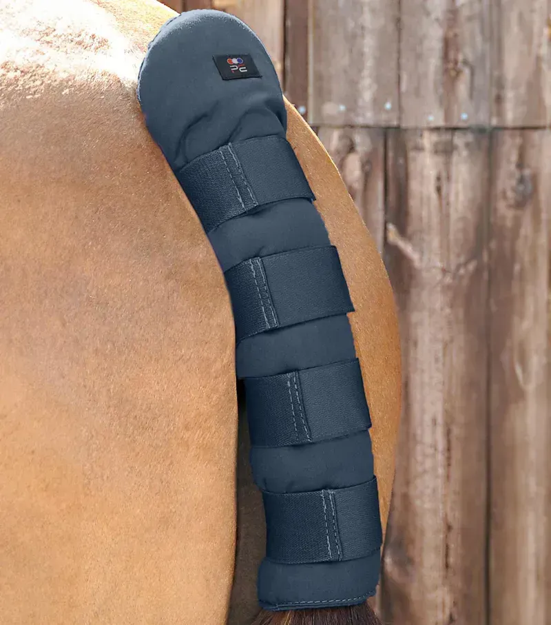 Premier Equine Stay-Up Horse Tail Guard in Navy