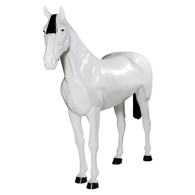 Stubbs Life-Size Display Horse In White
