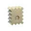 Stubbs Pole Block In White