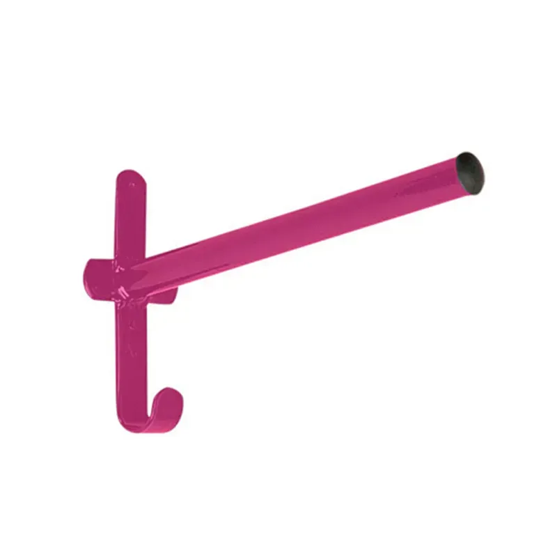 Stubbs Fixed Pole Saddle Rack In Pink