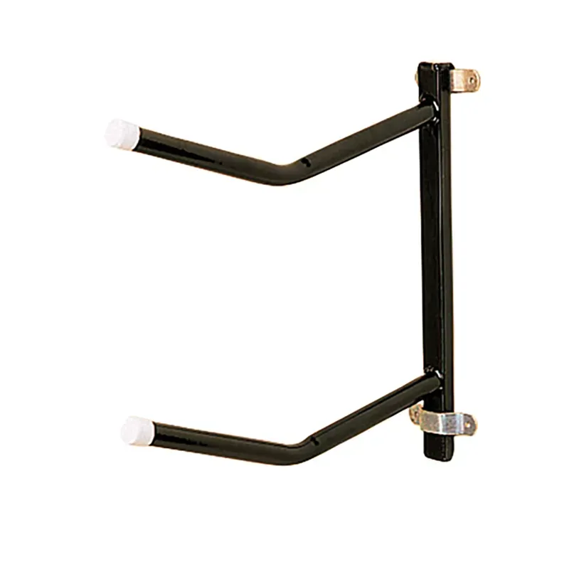 Stubbs Twin Arm Clip-On Saddle Rack in Black