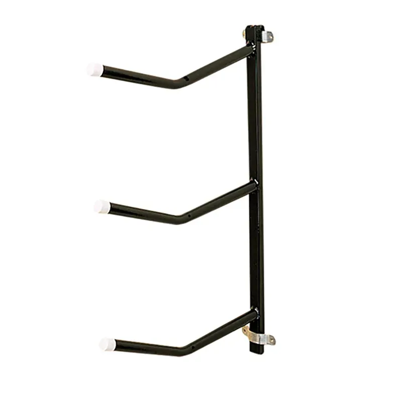 Stubbs Tripple Arm Clip-On Saddle Rack in Black