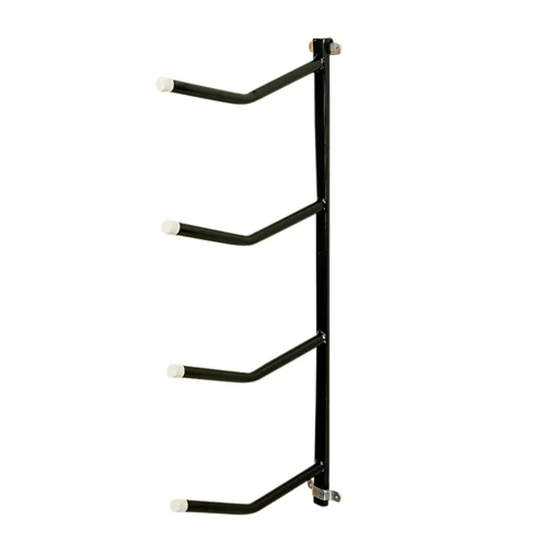Stubbs Quadruple Arm Clip-On Saddle Rack in Black