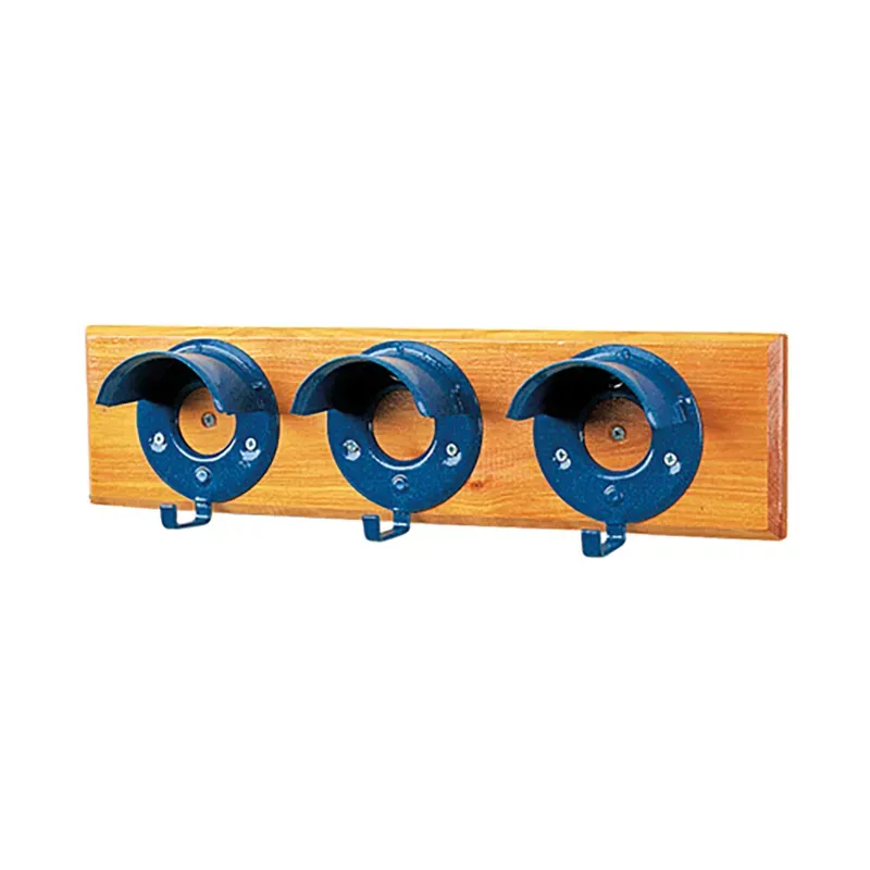 Stubbs Set Of 3 On Board Bridle Rack In Blue