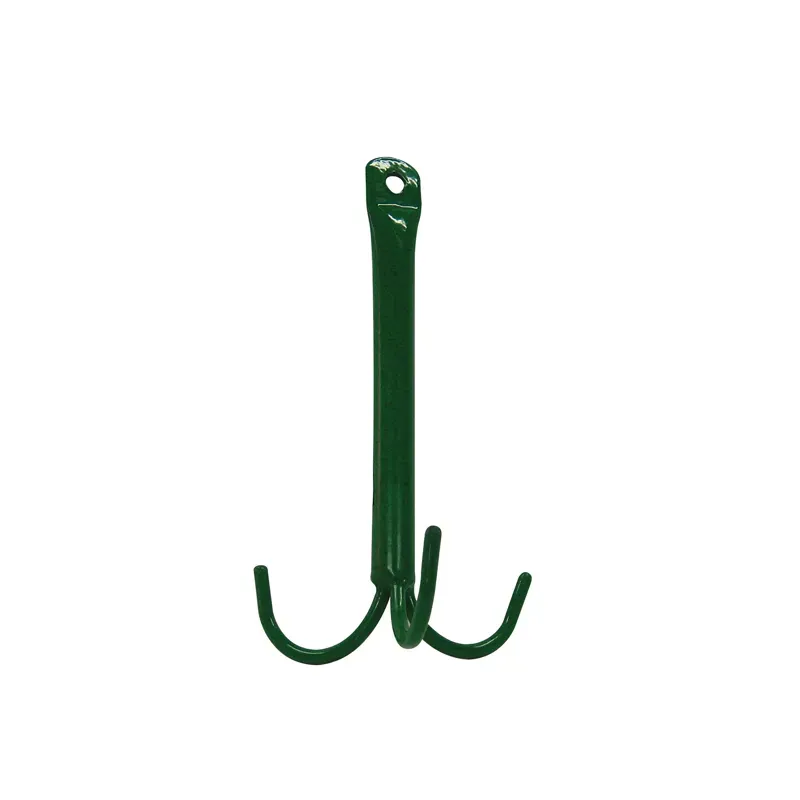 Stubbs Three Prong Tack Hook In Green