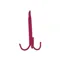 Stubbs Three Prong Tack Hook In Pink