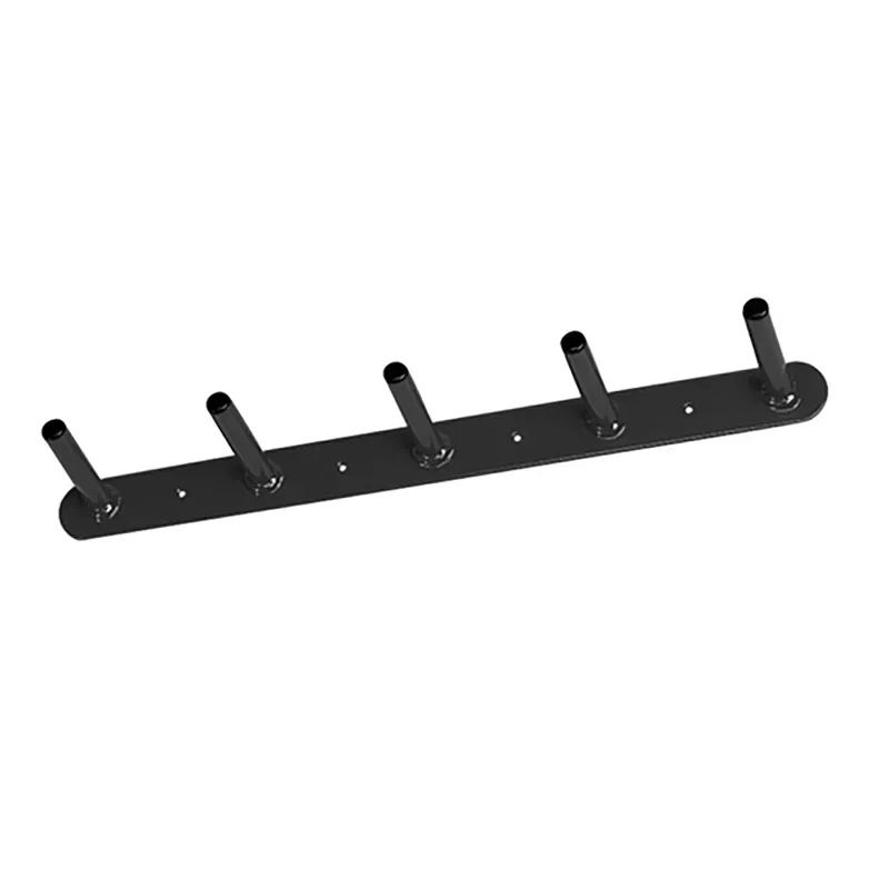 Stubbs Five Hook General Rack In Black