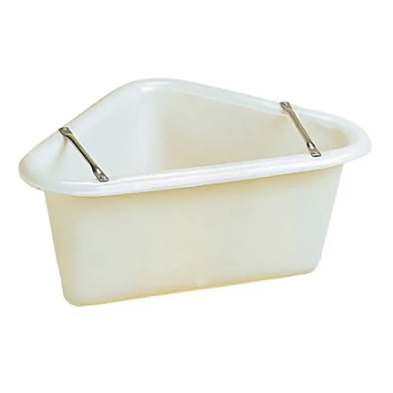 Stubbs 31lt Corner Manger In White