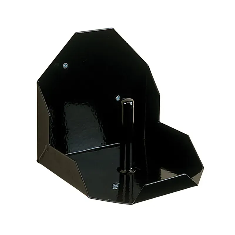 Stubbs Round Salt Lick Holder In Black
