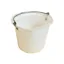 Stubbs 14lt Flat Sided Hanging Bucket In White