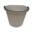 Stubbs 18lt Flat Sided Hanging Bucket In White
