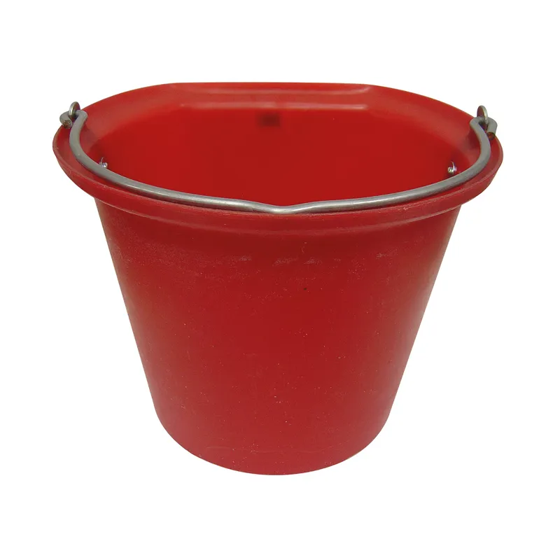 Stubbs 18lt Flat Sided Hanging Bucket In Red