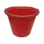 Stubbs 18lt Flat Sided Hanging Bucket In Red