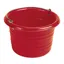 Stubbs 25lt Jumbo Water And Feed Bucket C/W Handle In Red
