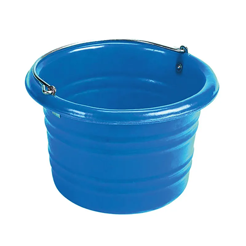 Stubbs 25lt Jumbo Water And Feed Bucket C/W Handle In Blue