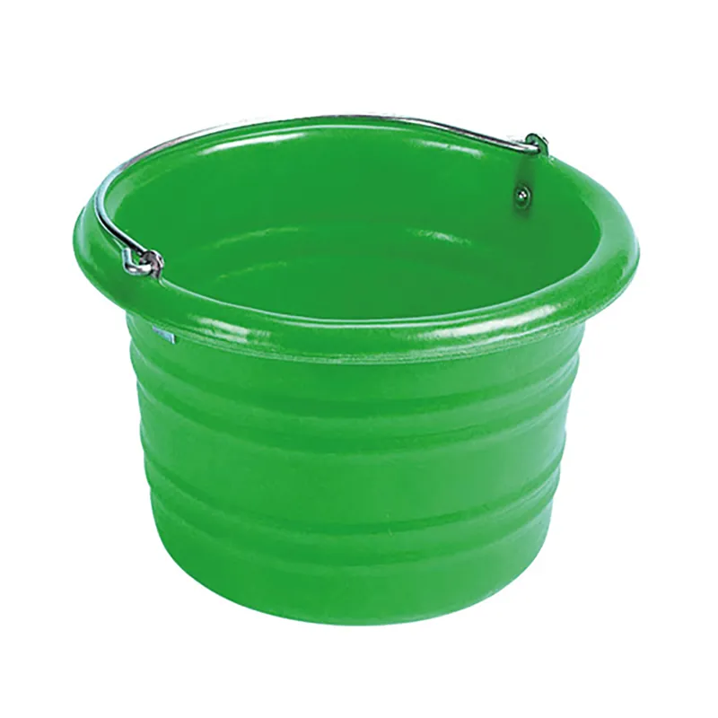 Stubbs 25lt Jumbo Water And Feed Bucket C/W Handle In Green