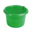 Stubbs 25lt Jumbo Water And Feed Bucket C/W Handle In Green