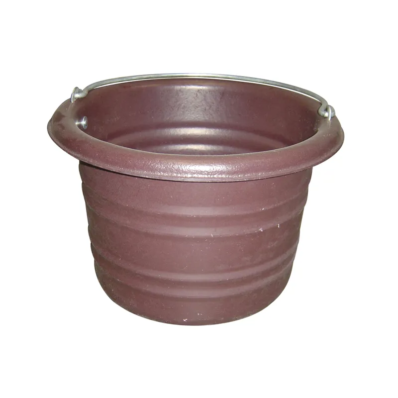 Stubbs 25lt Jumbo Water And Feed Bucket C/W Handle In Bronze