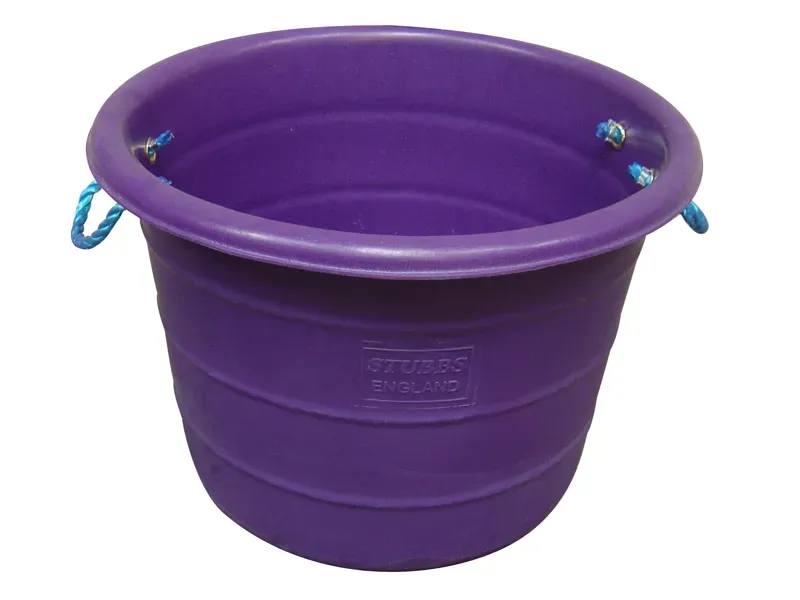 Stubbs 81lt Large Manure Basket In Purple