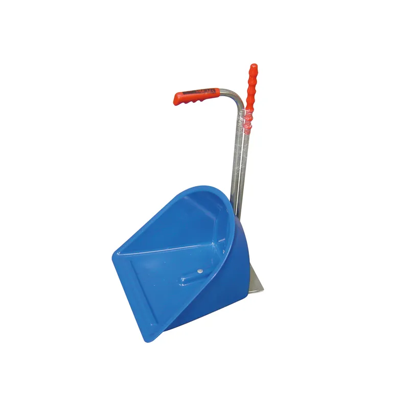 Stubbs Stable Mate Manure Collector with Rake In Blue