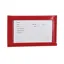 Stubbs Large Stud Card Holder In Red
