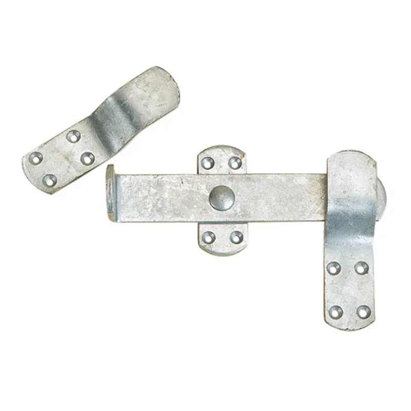 Stubbs Kick Over Door Bolt in Silver