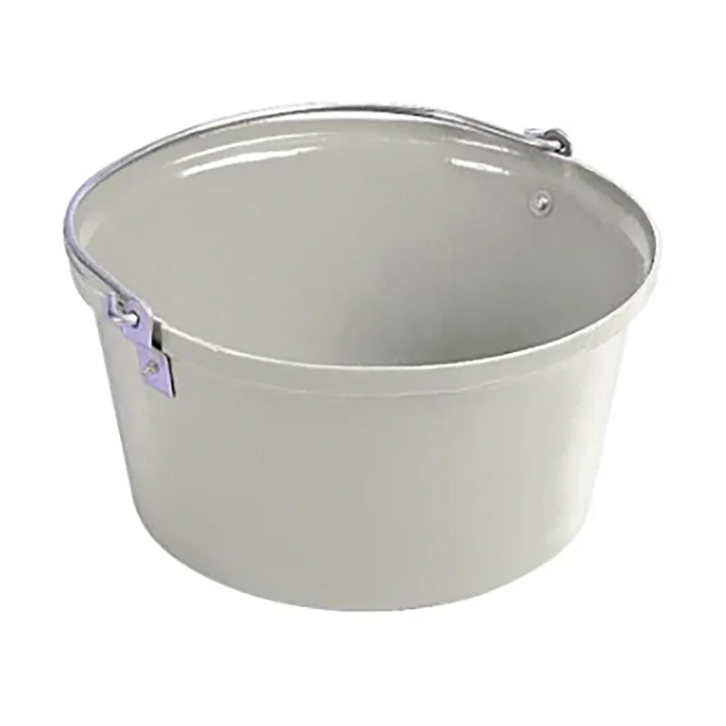 Stubbs Shallow Feed Bucket In White