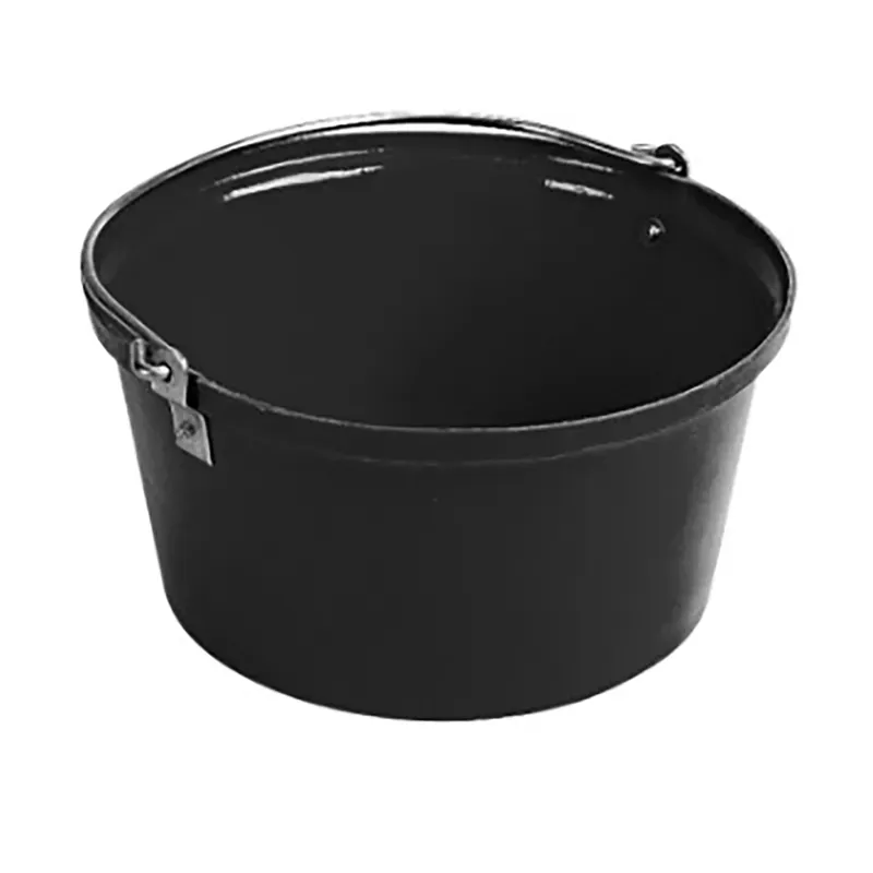 Stubbs Shallow Feed Bucket In Black