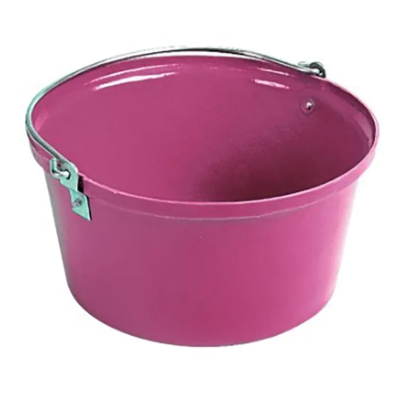 Stubbs Shallow Feed Bucket In Pink
