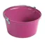 Stubbs Shallow Feed Bucket In Pink
