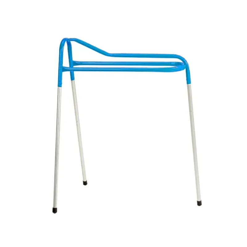 Stubbs Medium Three Leg Pack-Up Saddle Horse In Blue